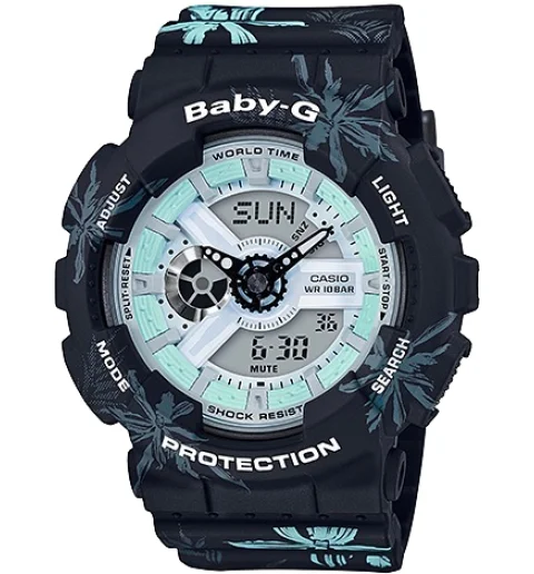 Женские Casio Baby-G BA-110CF-1A с подсветкой