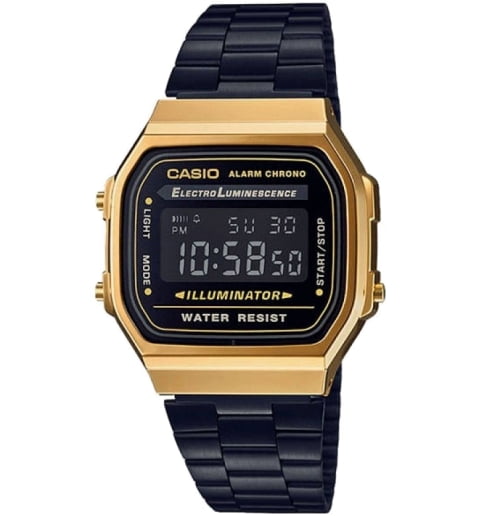 Часы Casio Collection A-168WEGB-1B для туризма