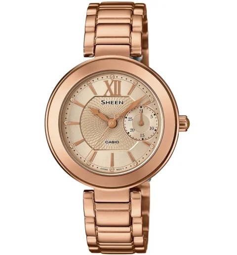 Женские металлические часы Casio SHEEN SHE-3050PG-7A