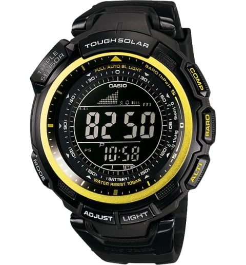 Часы Casio PRO TREK PRG-110C-1B для охоты