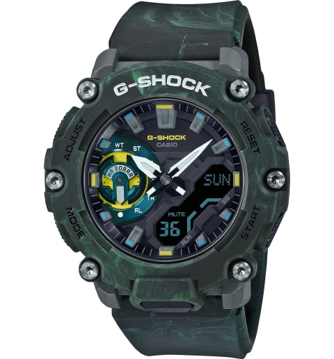 Часы Casio G-Shock GA-2200MFR-3A с водонепроницаемостью WR20Bar