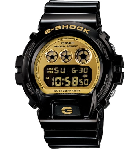 Часы Casio G-Shock DW-6900CB-1E с водонепроницаемостью WR20Bar