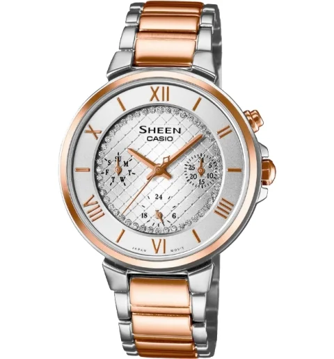 Женские металлические часы Casio SHEEN SHE-3040SPG-7A
