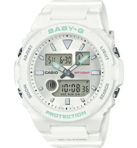 Женские водонепроницаемые часы Casio Baby-G BAX-100-7A