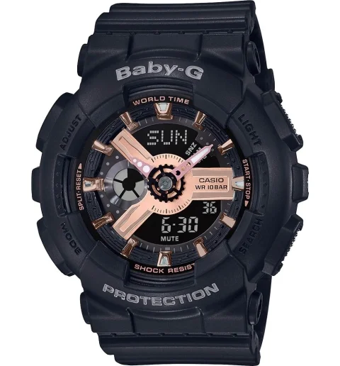 Женские Casio Baby-G BA-110RG-1A с подсветкой