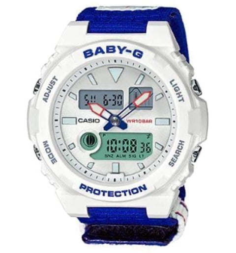 Часы Casio Baby-G BAX-125-2A с текстильным браслетом