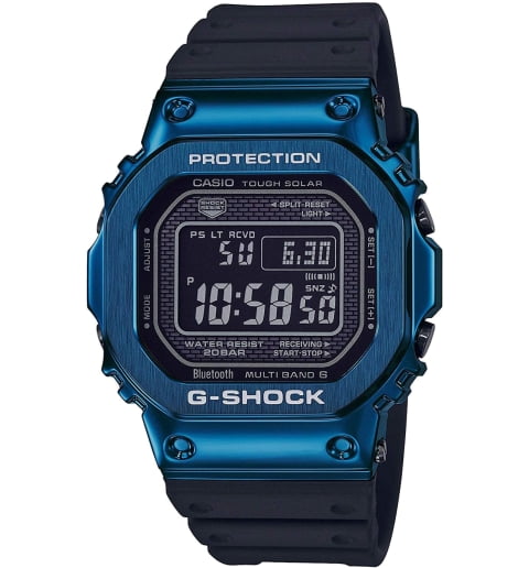 Часы Casio G-Shock GMW-B5000G-2E с синхронизацией времени