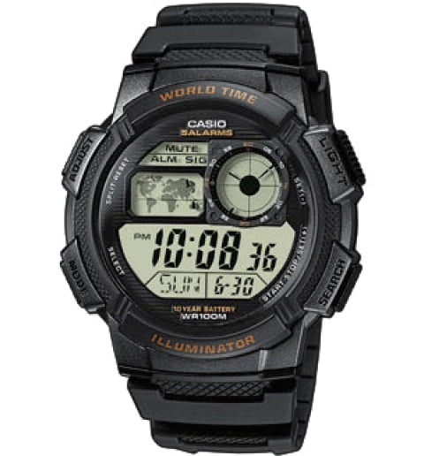 Часы Casio Collection AE-1000W-1A для туризма