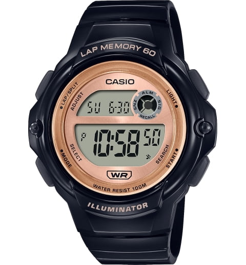 Casio Collection LWS-1200H-1A с водонепроницаемостью 10 бар