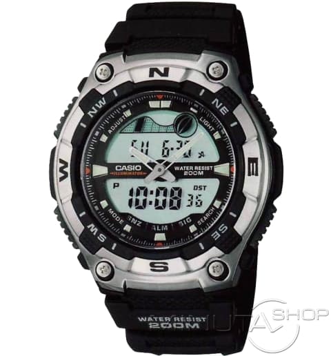 Часы Casio Collection AQW-100-1A для рыбалки