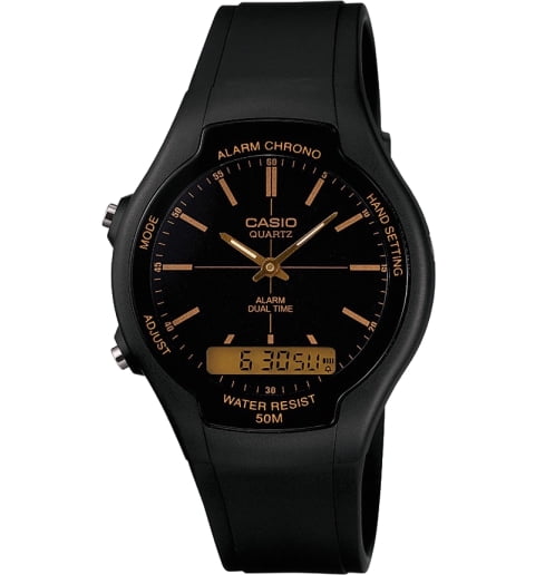 Часы Casio Collection AW-90H-9E с водонепроницаеомстью WR50m