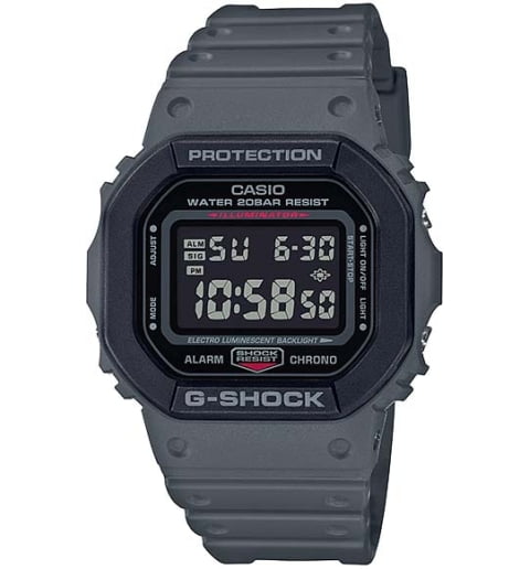 Часы Casio G-Shock  DW-5610SU-8E с каучуковым браслетом