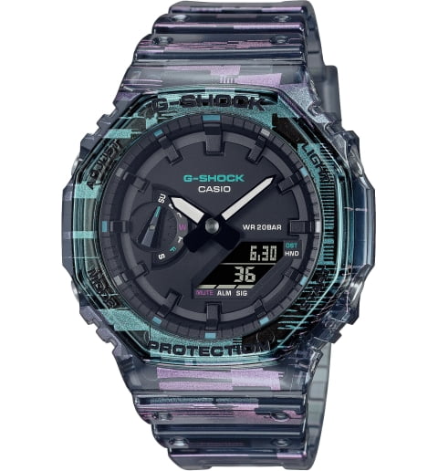 Часы Casio G-Shock GA-2100NN-1A с водонепроницаемостью WR20Bar