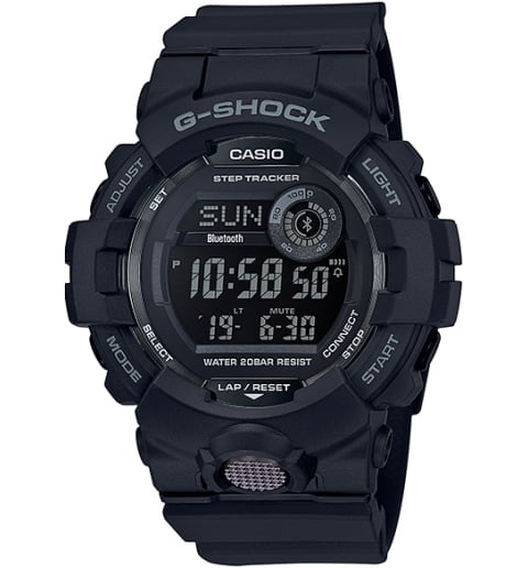 Casio G-Shock GBD-800-1B с bluetooth