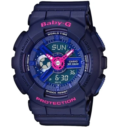 Женские спортивные часы Casio Baby-G BA-110PP-2A