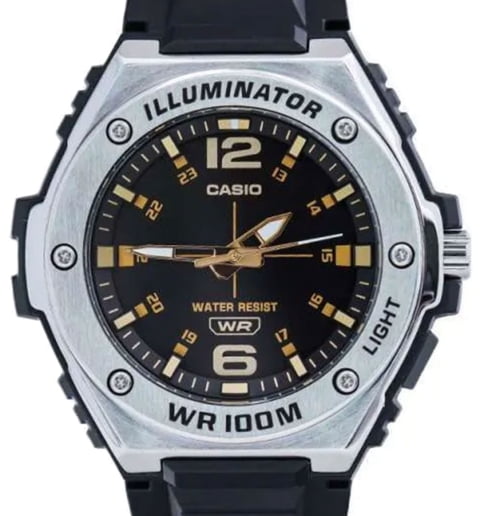 Часы Casio Collection MWA-100H-1A2 с подсветкой циферблата