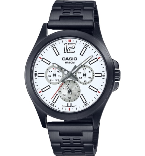 Часы Casio Collection MTP-E350B-7B с водонепроницаеомстью WR50m