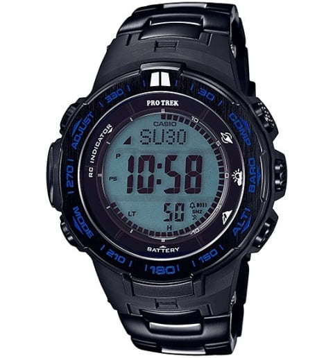 Часы Casio PRO TREK PRW-3100YT-1E с титановым браслетом