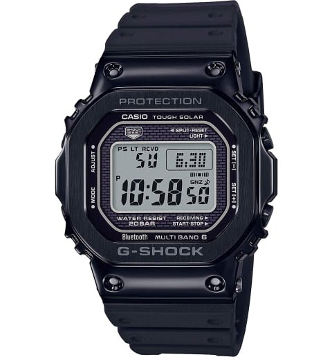 Часы Casio G-Shock GMW-B5000G-1E с синхронизацией времени