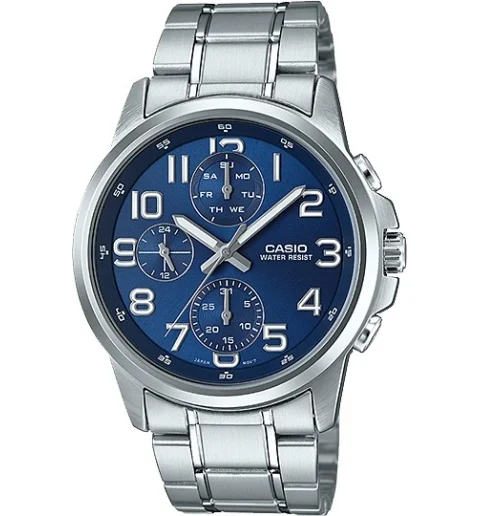 Мужские часы Casio Collection MTP-E307D-2A Quartz Water Resist