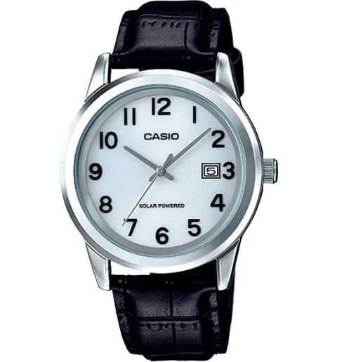 Мужские кварцевые часы Casio Collection MTP-VS01L-7B1 с арабскими цифрами