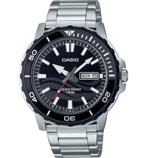 Водонепроницаемые часы Casio Collection MTD-125D-1A1