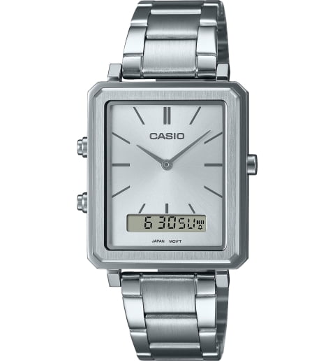Часы Casio Collection MTP-B205D-7E с секундомером