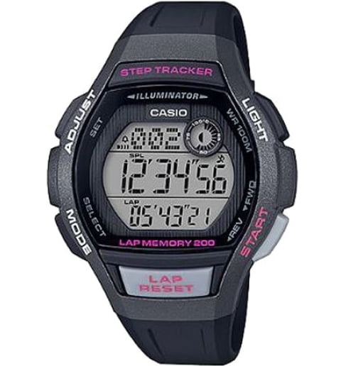 Часы Casio Collection LWS-2000H-1A с шагомером