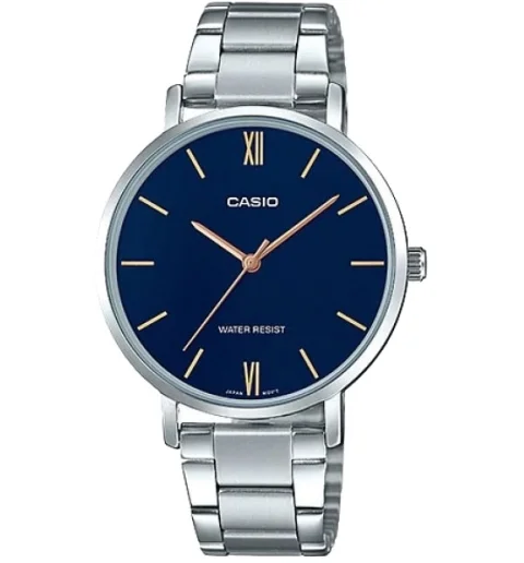 Женские Casio Collection LTP-VT01D-2B с римскими цифрами