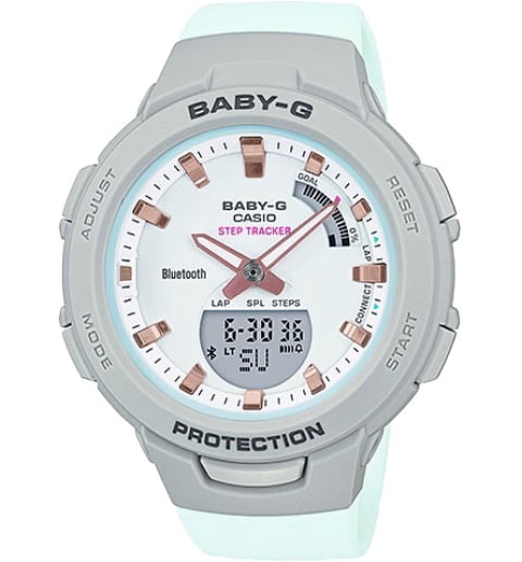 Часы Casio Baby-G BSA-B100MC-8A с секундомером