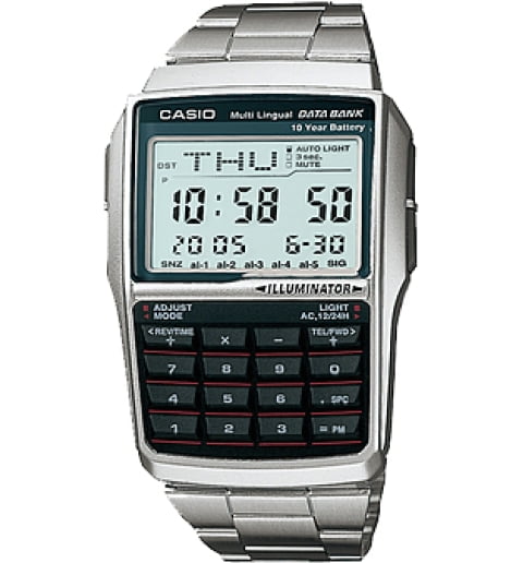 Часы Casio DATA BANK DBC-32D-1A с будильником