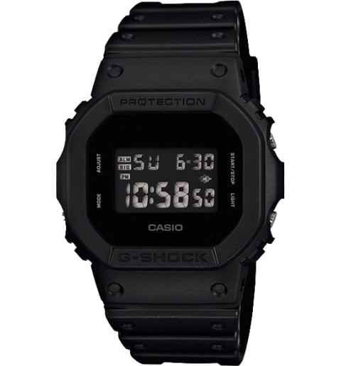 Легкие часы Casio G-Shock DW-5600BB-1E