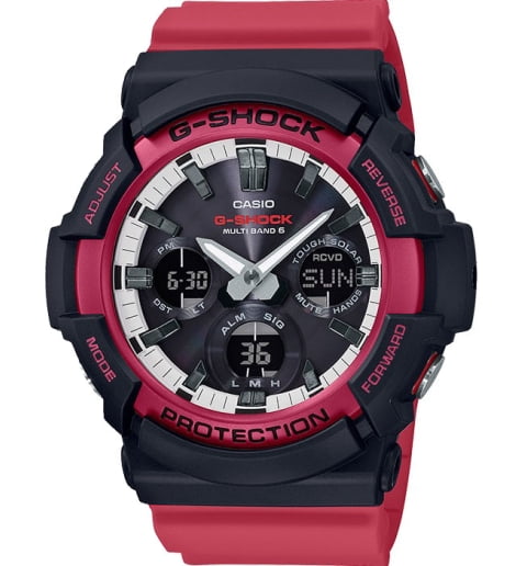 Часы Casio G-Shock GAW-100RB-1A с синхронизацией времени
