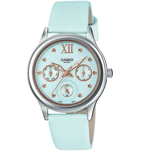 Женские Casio Collection LTP-E306L-2A с римскими цифрами