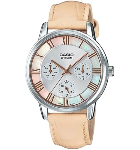 Женские Casio Collection LTP-E315L-7A с римскими цифрами