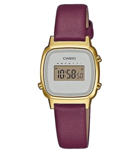 Водонепроницаемые часы Casio Collection LA-670WEFL-4A2