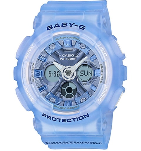 Часы Casio Baby-G BA-130CV-2A с каучуковым браслетом