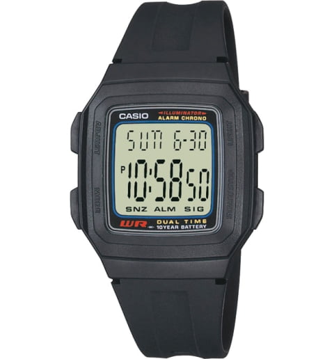 Дешевые часы Casio Collection F-201W-1A
