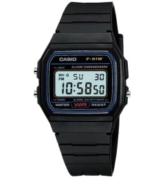 Мужские подростковые часы Casio Collection F-91W-1Q
