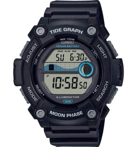 Casio Collection WS-1300H-1A с арабскими цифрами