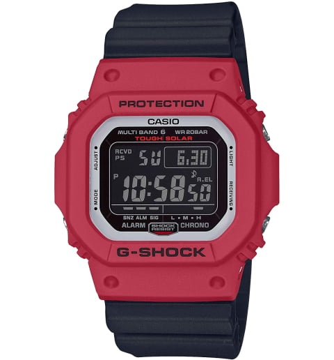 Часы Casio G-Shock GW-M5610RB-4E с синхронизацией времени