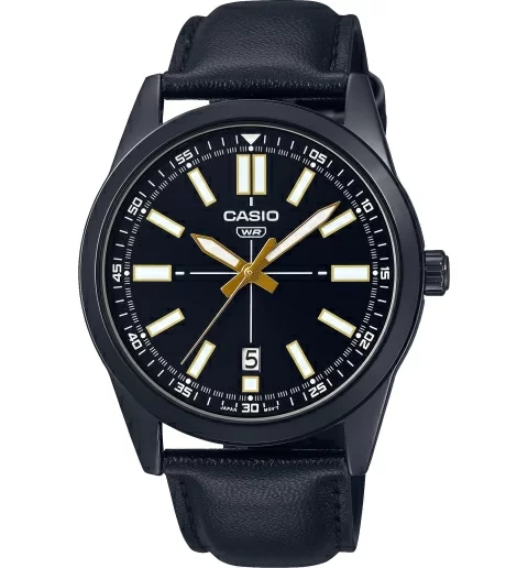 Мужские часы Casio Collection MTP-VD02BL-1E Quartz Water Resist