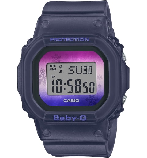 Часы Casio Baby-G BGD-560WL-2E с каучуковым браслетом