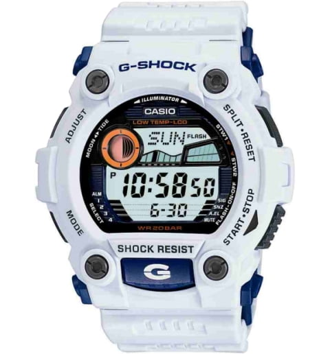 Белые часы Casio G-Shock G-7900A-7E