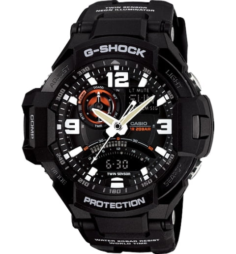 Часы Casio G-Shock GA-1000-1A для бега