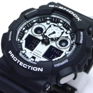 Casio G-Shock GA-100BW-1A - фото 2