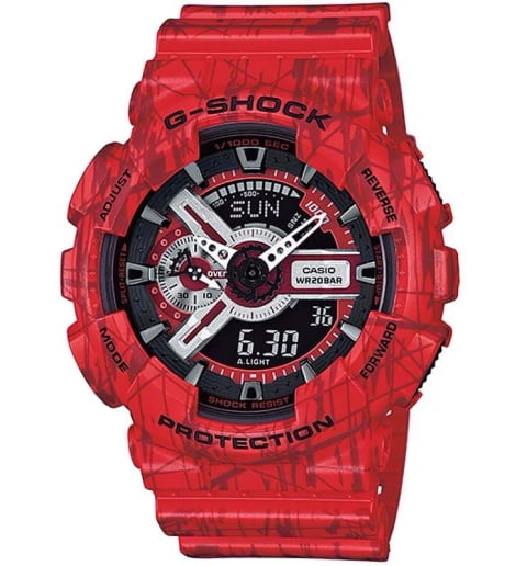 Модные часы Casio G-Shock GA-110SL-4A