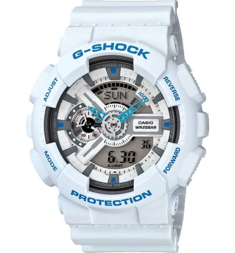 Белые часы Casio G-Shock GA-110SN-7A