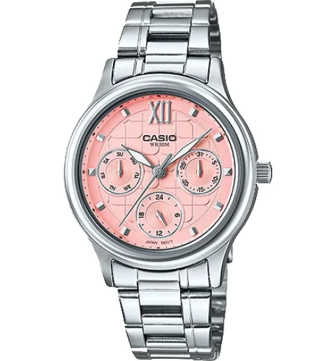 Женские металлические часы Casio Collection LTP-E306D-4A