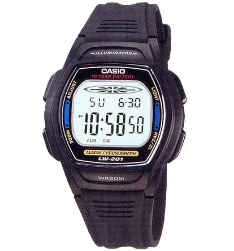 Дешевые часы Casio Collection LW-201-2A